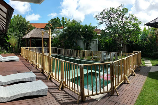 Bamboo Pool Fence (30-meter)