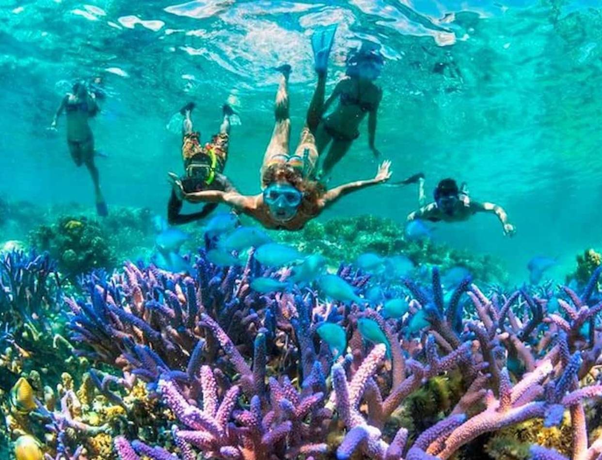 Snorkelling at Padang Bai Blue Lagoon