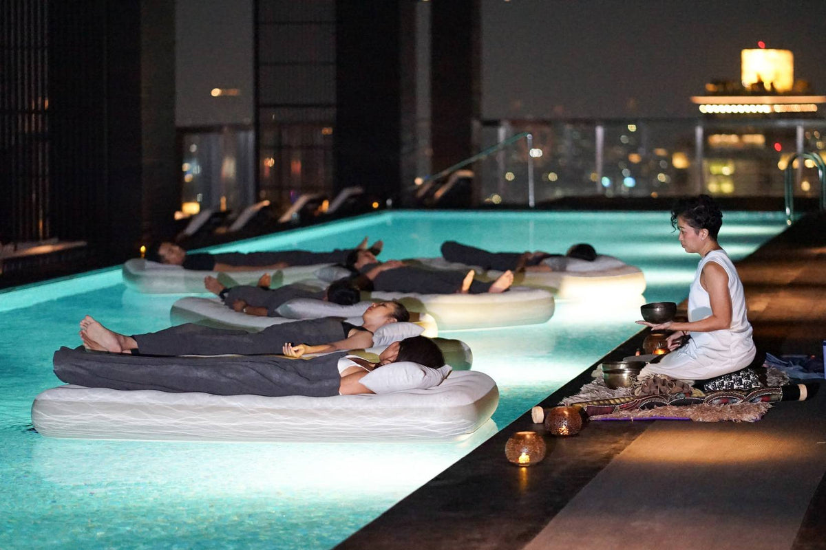 Private In-Villa Floating Sound Healing